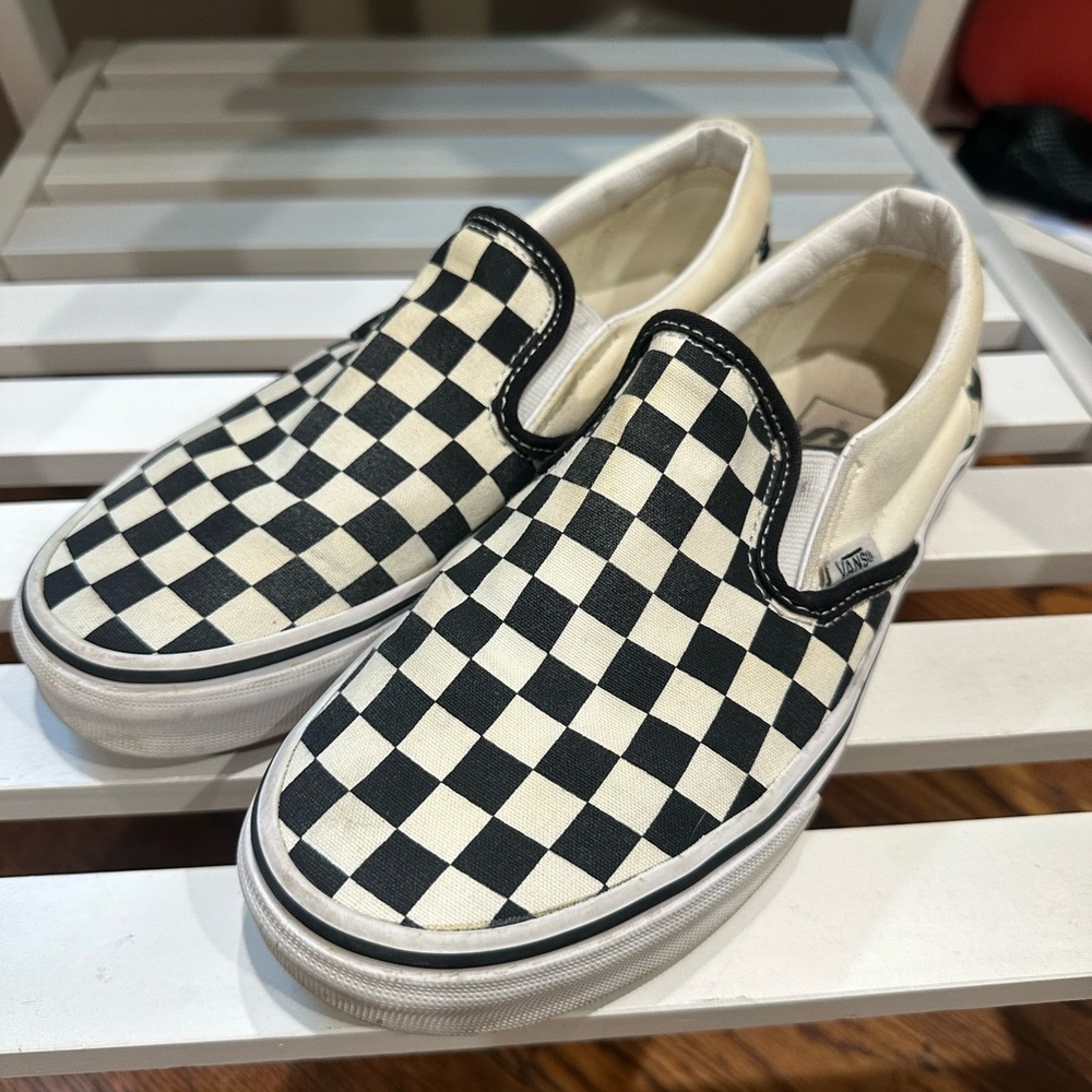 Vans Checkerboard Slip-Ons
